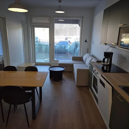 1st Floor, 33m2 1-bedroom App, Sauna, Close To The Shop, Airport And Train Station Apartman